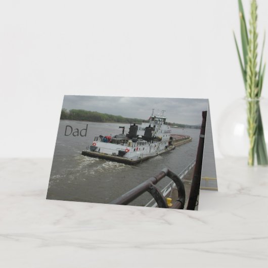 ハッピーバースデーパパカードバイジャンツ カード (正面)