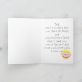 ハッピーバースデーパパグレーヘアズfrom Son カード (内部)