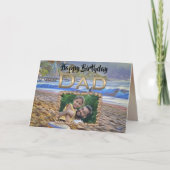 ハッピーバースデーパパビーチ786 カード (正面)