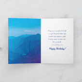 ハッピーバースデーパパ神あなたの誕生日 カード (内部)