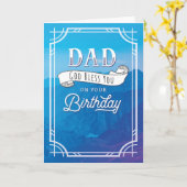 ハッピーバースデーパパ神あなたの誕生日 カード (黄色い花)