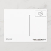 ハッピーバースデーパパ野球葉書 ポストカード (裏面)