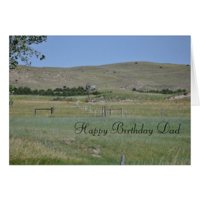 ハッピーバースデーパパ (正面横)