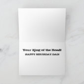 ハッピーバースデーパパ カード (内部)