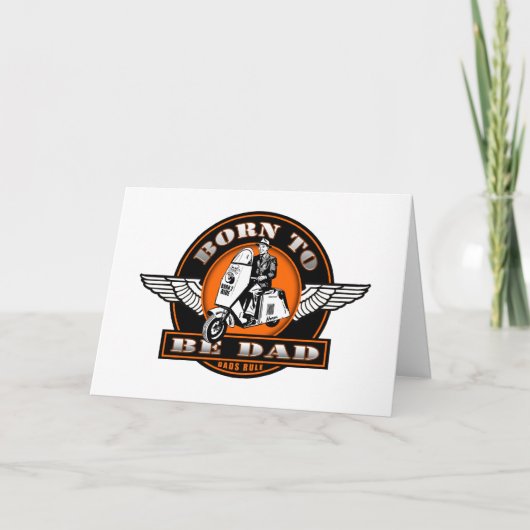 ハッピーバースデーパパ カード (正面)