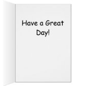 ハッピーバースデーパパ – 宛先 – Beカード (内側 (右))