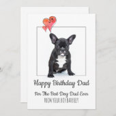 ハッピーバースデーパパfrom犬 シーズンカード (正面/裏面)
