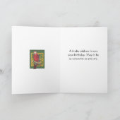 ハッピーバースデーパロットアート カード (内部)