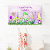 ハッピーバースデーパーソナライズされたおとぎ話をテーマ 横断幕 (インサイチュ)