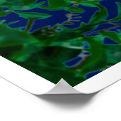 ハッピーバースデーパーソナライズされたから光沢ポスター ポスター (角)