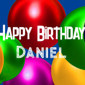 ハッピーバースデーパーソナライズされたバルーン 横断幕