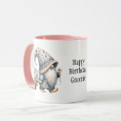 ハッピーバースデーパーソナライズされた格言ギフト彼女のコーヒー マグカップ (正面左)