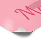 ハッピーバースデーパーティーアイスクリームかわいい漫画 ポスター (コーナー)