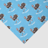 ハッピーバースデーパーティーダチョウ踊り漫画 薄葉紙 (詳細)