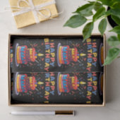 ハッピーバースデーパーティーテーマ供給ティッシュペーパー 薄葉紙 (ギフト)