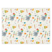 ハッピーバースデーパーティープリント テーブルクロス (正面(横))