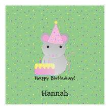 ハッピーバースデーパーティーマウス