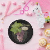 ハッピーバースデーパーティーワインブドウズビネヤードテーマ ペーパープレート (パーティー)