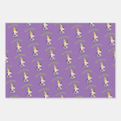 ハッピーバースデーパーティー牛 ラッピングペーパーシート (正面2)