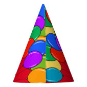 ハッピーバースデーパーティー紙コーン帽子 パーティーハット (裏面)