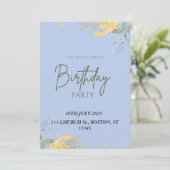 ハッピーバースデーパーティー 招待状 (スタンド正面)
