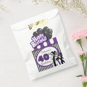 ハッピーバースデーパーティー|紫 フェイバーバッグ (封をした状態)