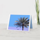 ハッピーバースデーパームツリー カード (裏面)