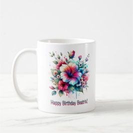 ハッピーバースデービアトリックス コーヒーマグカップ