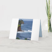 ハッピーバースデービッグアイランドハワイサーファー カード (裏面)