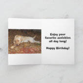 ハッピーバースデービッグガイ カード (内部)