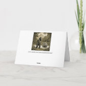 ハッピーバースデービッグフットとRV カード (裏面)