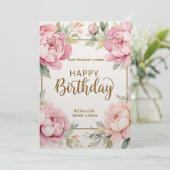 ハッピーバースデービッグ花 シーズンカード (スタンド正面)