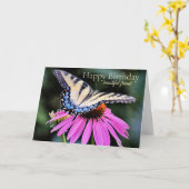 ハッピーバースデービューティフルフレンドカード カード (黄色い花)