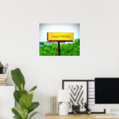 ハッピーバースデービルボード： "Jubilant"_ ポスター (ホームオフィス)