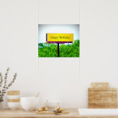 ハッピーバースデービルボード： "Jubilant"_ ポスター (キッチン)