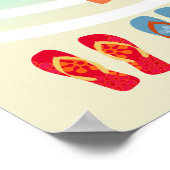 ハッピーバースデービーチカスタムパーティー ポスター (角)