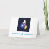 ハッピーバースデービーチカード カード (裏面)