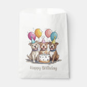 ハッピーバースデーピットブルドッグ フェイバーバッグ (正面)