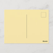 ハッピーバースデーピナコラダパイナップルドッグス ポストカード (裏面)