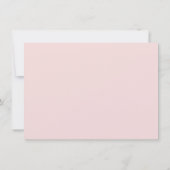 ハッピーバースデーピンクバロンカード  招待状 (裏面)