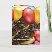 ハッピーバースデーファミリーフレンズデスティニー カード (裏面)