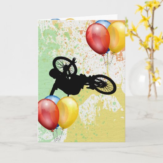 ハッピーバースデーファミリーフレンズデスティニー カード (黄色い花)