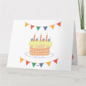 ハッピーバースデーファートオン カード (裏面)