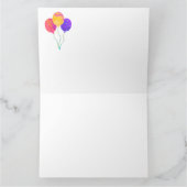 ハッピーバースデーファートオン カード (内部)