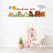 ハッピーバースデーファームバナー 横断幕 (インサイチュ)