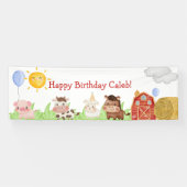 ハッピーバースデーファームバナー 横断幕 (横)