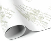 ハッピーバースデーファーンラッピング紙 ラッピングペーパー (ロールコーナー)