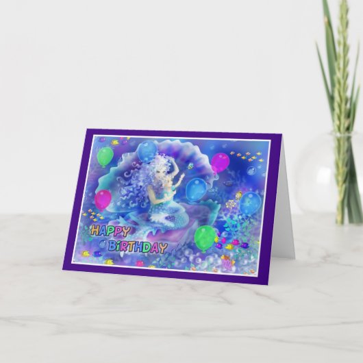 ハッピーバースデーフィッシュスタイル009 カード (正面)