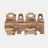 ハッピーバースデーフェイク木材とローレルビーフボックス フェイバーボックス (折り畳みなし)