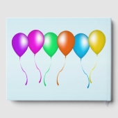 ハッピーバースデーフェスティバルカラフルバルーンストリーマ ゲストブック (裏面)